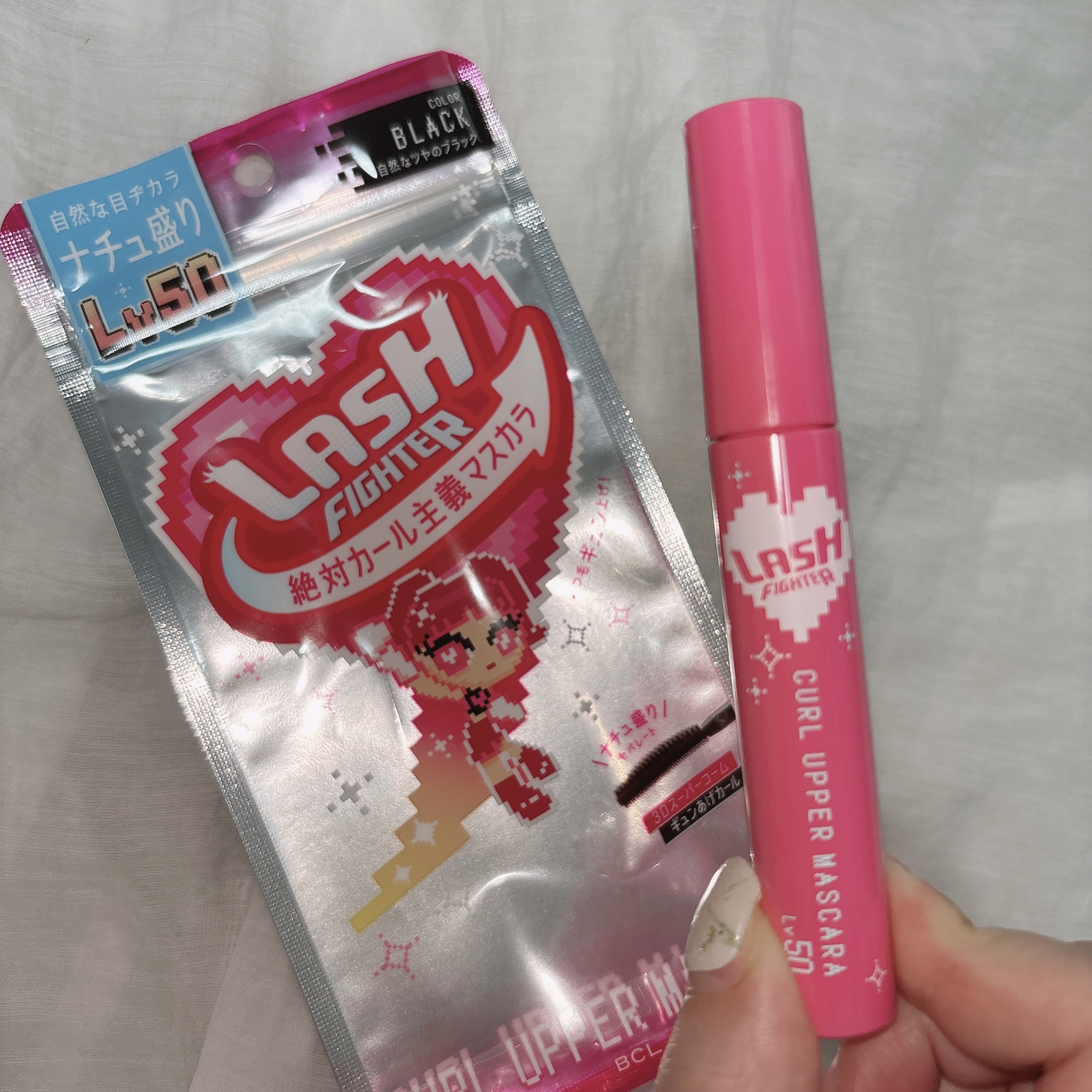 ラッシュファイター　カールアッパーマスカラ　Lv50/ラッシュファイター/マスカラを使ったクチコミ（3枚目）