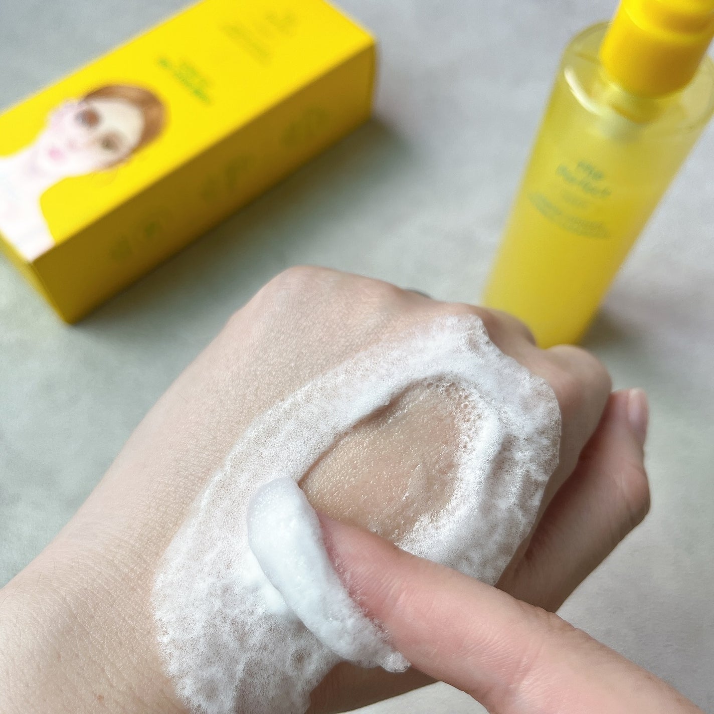 ザ・パーフェクトレモンジンジャーバブルクレンザー/Ariul/洗顔フォームを使ったクチコミ(8枚目)