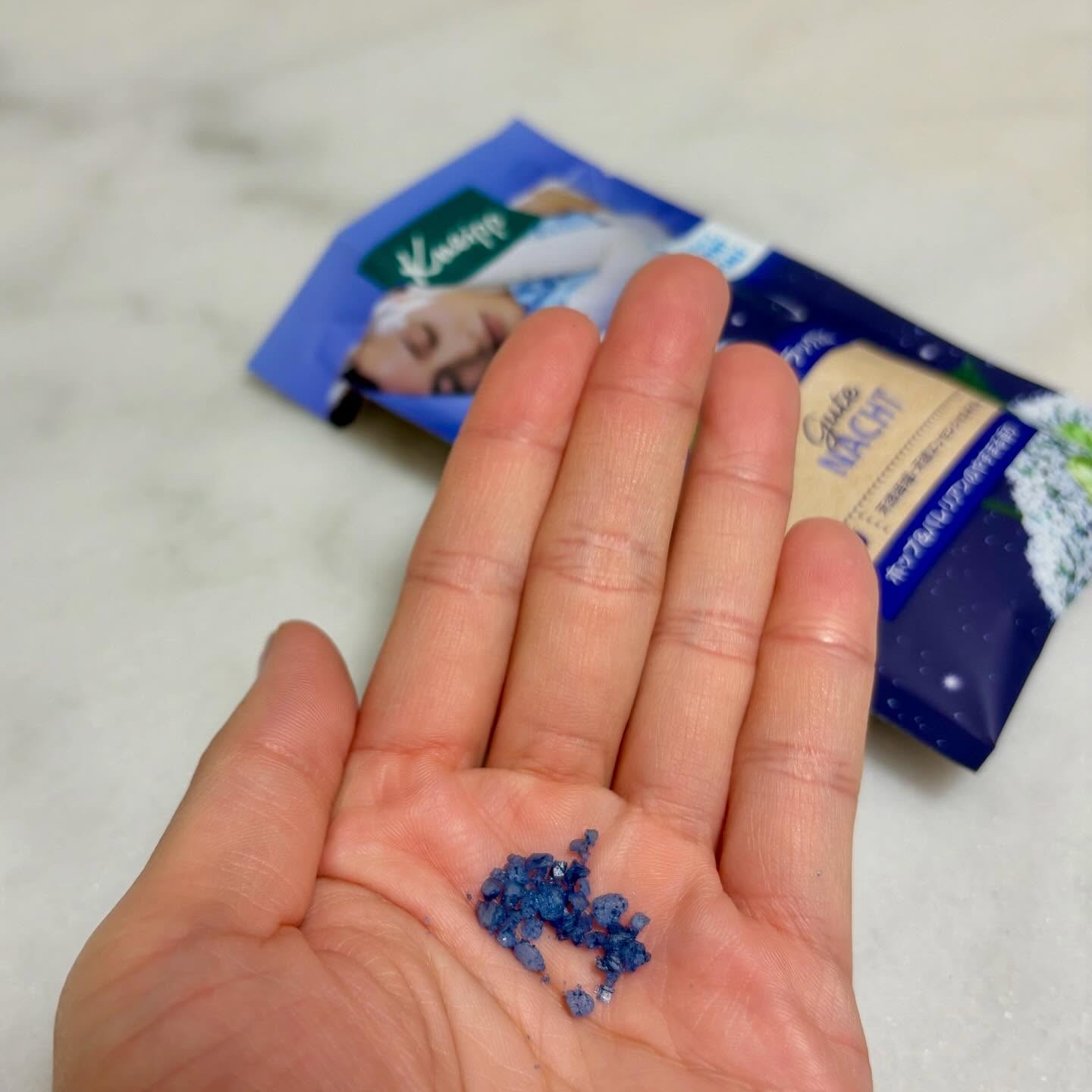 クナイプ グーテナハト バスソルト ホップ＆バレリアンの香り/クナイプ/無機塩系入浴剤を使ったクチコミ（2枚目）