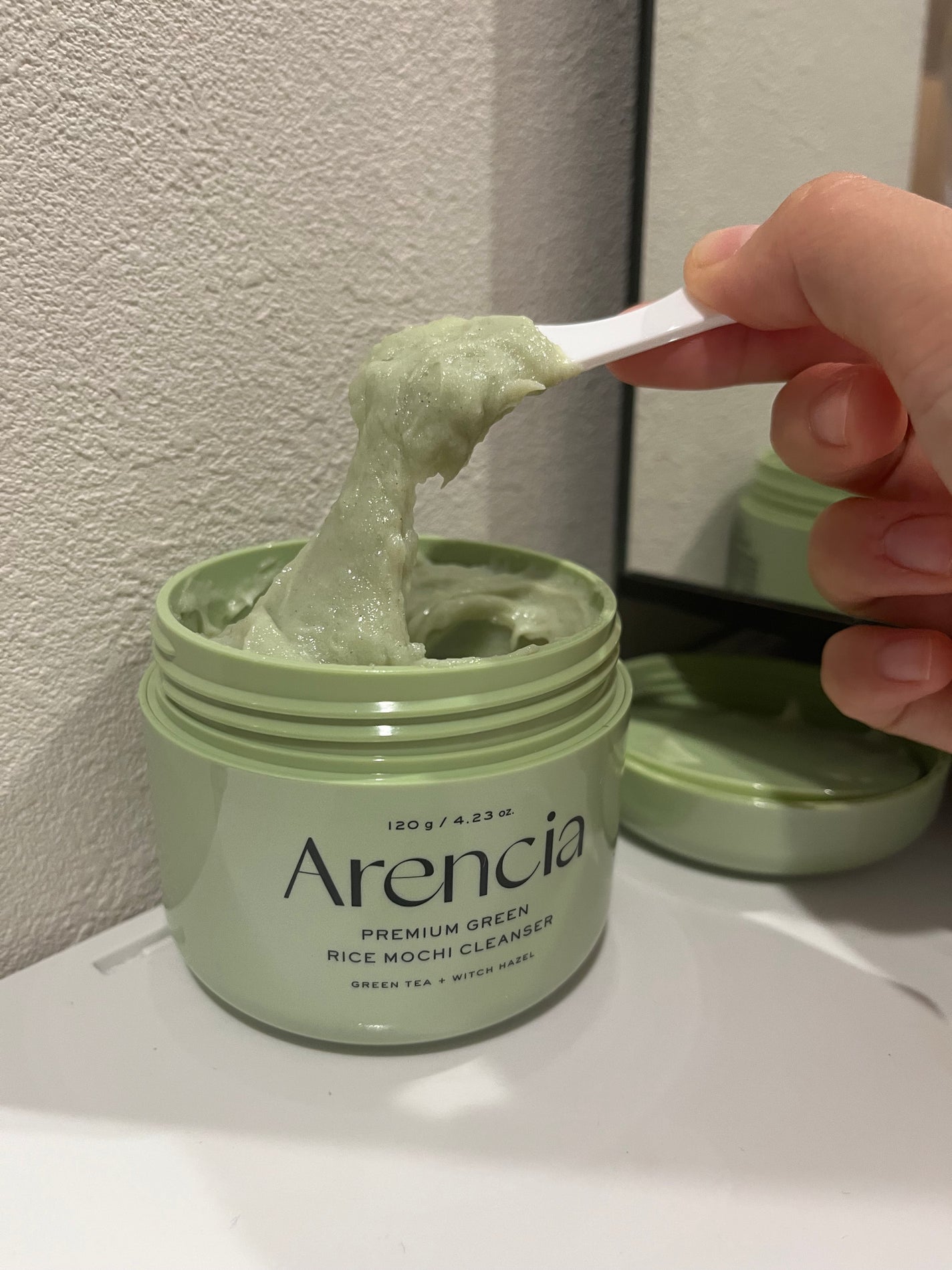 プレミアムもちソープ「グリーンアルティザン」/アレンシア/その他洗顔料を使ったクチコミ(2枚目)