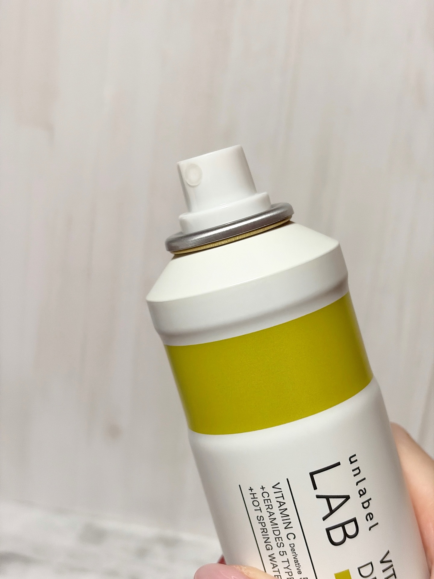 アンレーベル Ｖ　ディープモイスチャーミスト/unlabel/ミスト状化粧水を使ったクチコミ（2枚目）