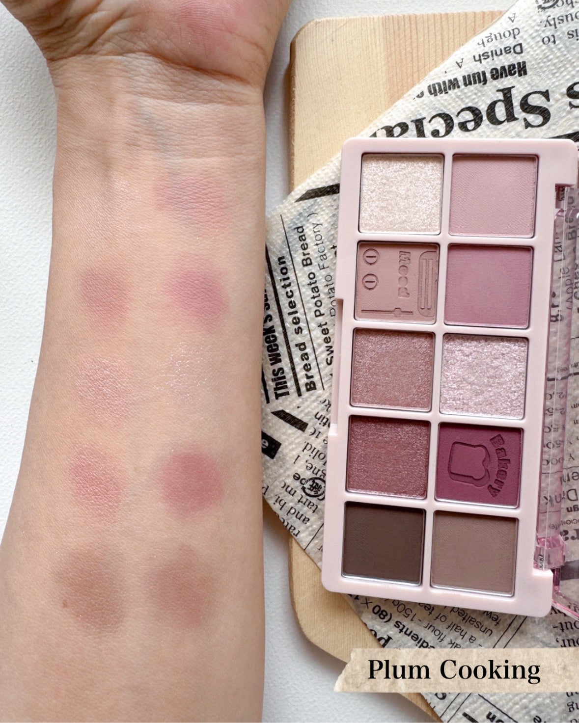 ムードアイズシャドウパレット/INGA/アイシャドウパレットを使ったクチコミ(4枚目)