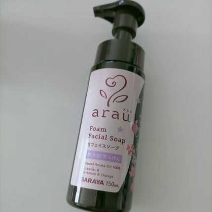 arau.(アラウ.) 泡フェイスソープ 本体150mL/arau.(アラウ)/泡洗顔の画像