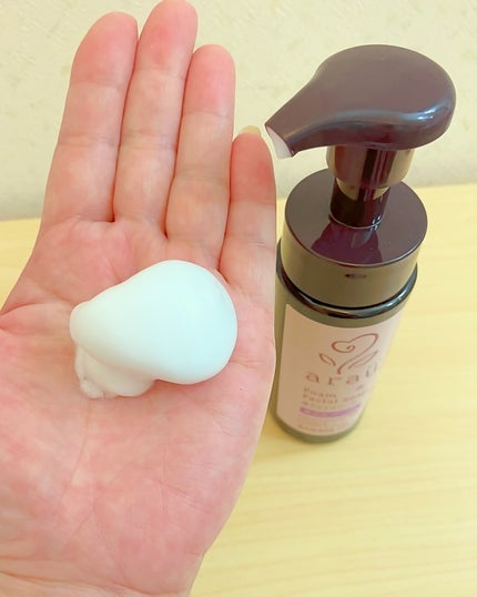 arau.(アラウ.) 泡フェイスソープ 本体150mL/arau.(アラウ)/泡洗顔の画像