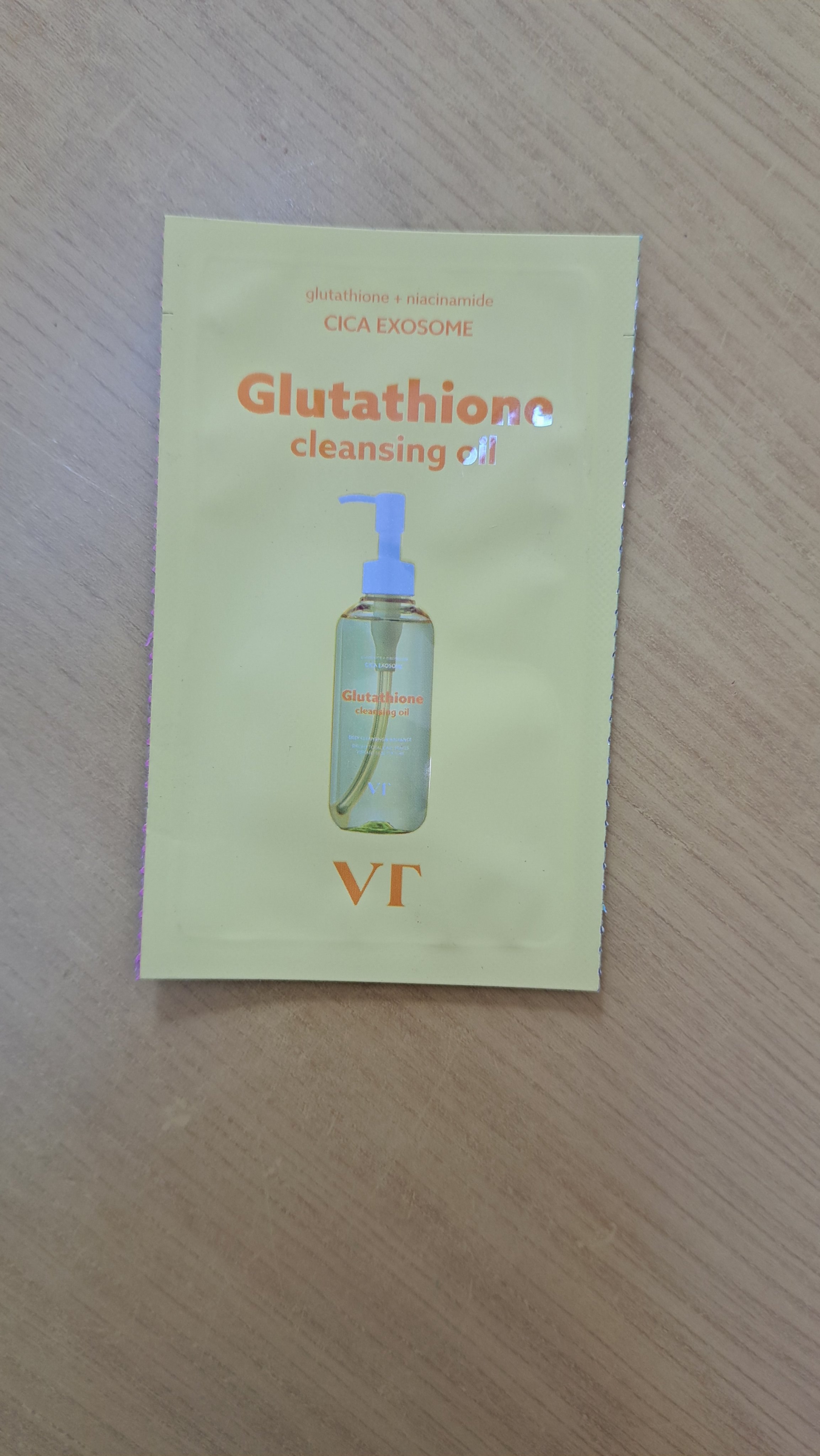 グルタチオングロウ クレンジングオイル/VT/オイルクレンジングを使ったクチコミ（1枚目）