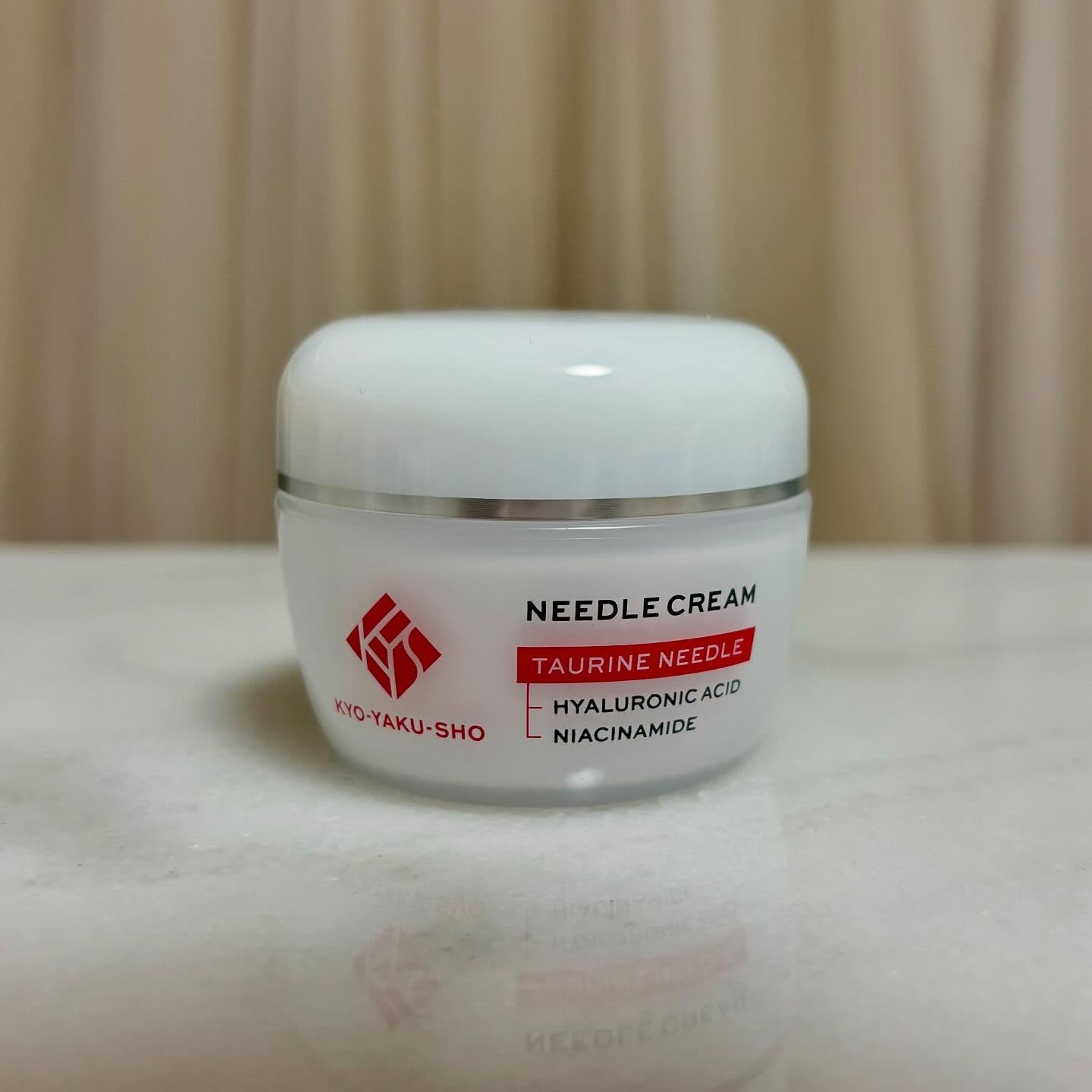 京薬粧 薬用ニードルクリーム/京薬粧/フェイスクリームを使ったクチコミ（1枚目）