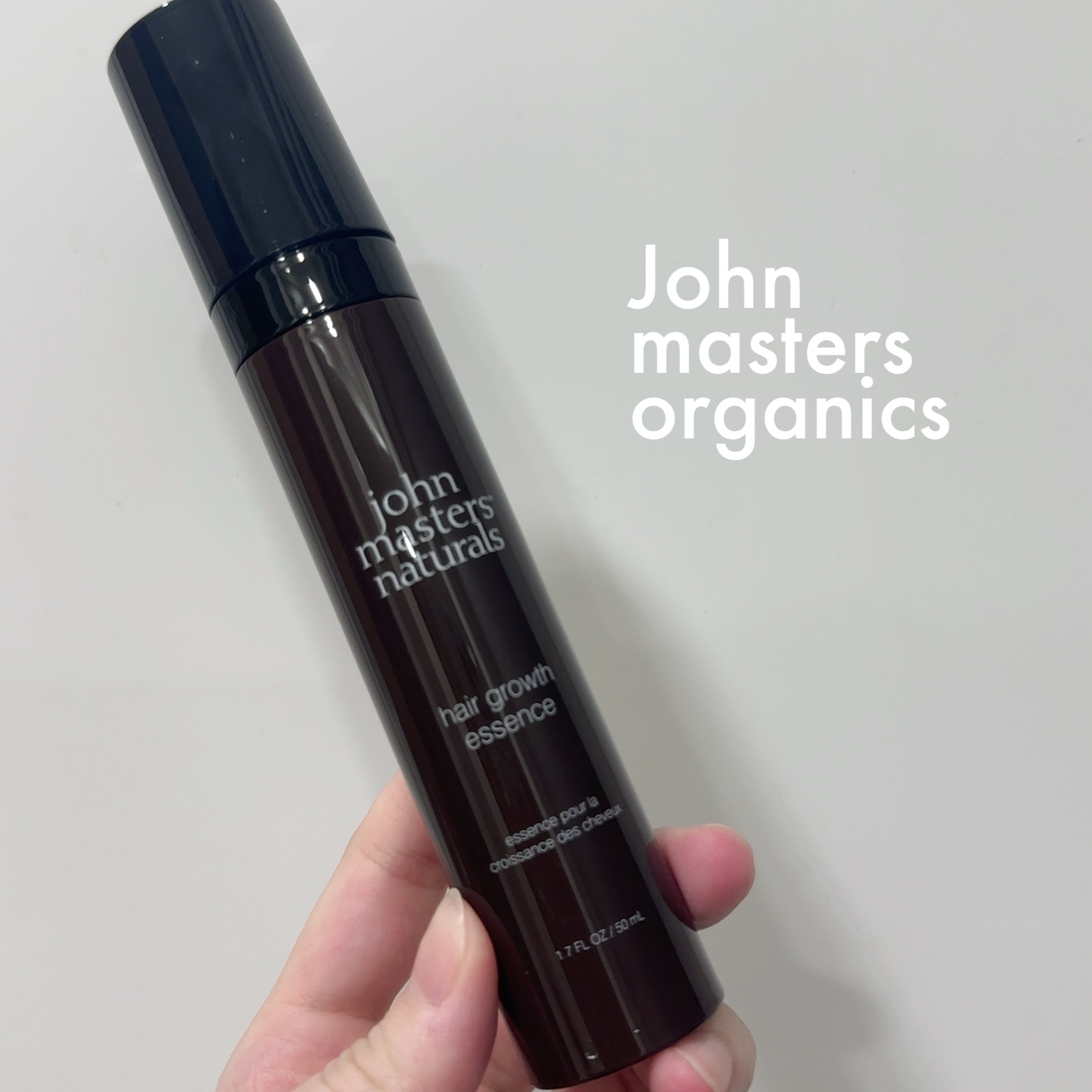 薬用 ヘアグロースエッセンス/john masters organics/頭皮ローションを使ったクチコミ（1枚目）