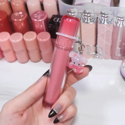 ザ ジューシーラスティングティント/rom&nd/リップティントを使ったクチコミ(2枚目)