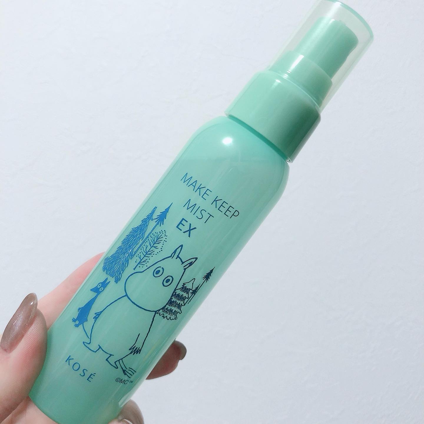 メイク キープ ミスト EX ムーミン コラボ/コーセーコスメニエンス/フィックスミストを使ったクチコミ（2枚目）