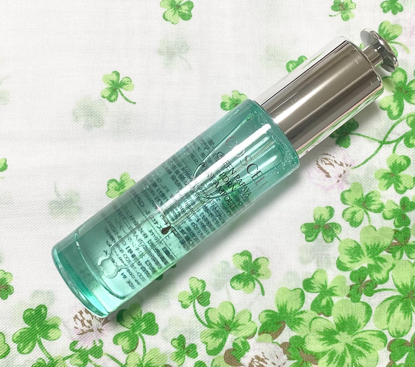 グリーンパパイヤPDRN毛穴アンプル/COSCELL/美容液を使ったクチコミ(2枚目)