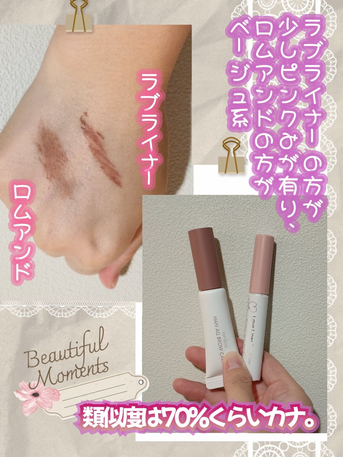 ラブ・ライナー シグネチャーフィットマスカラ<アイブロウ>/ラブ・ライナー/眉マスカラを使ったクチコミ(2枚目)