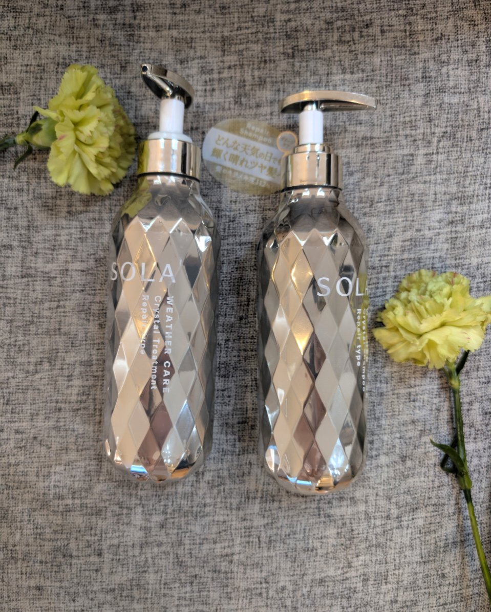 ソラ ウェザーケア クリスタル シャンプー/ヘアトリートメント リペアタイプ/SOLA WEATHER CARE/市販シャンプーを使ったクチコミ（1枚目）