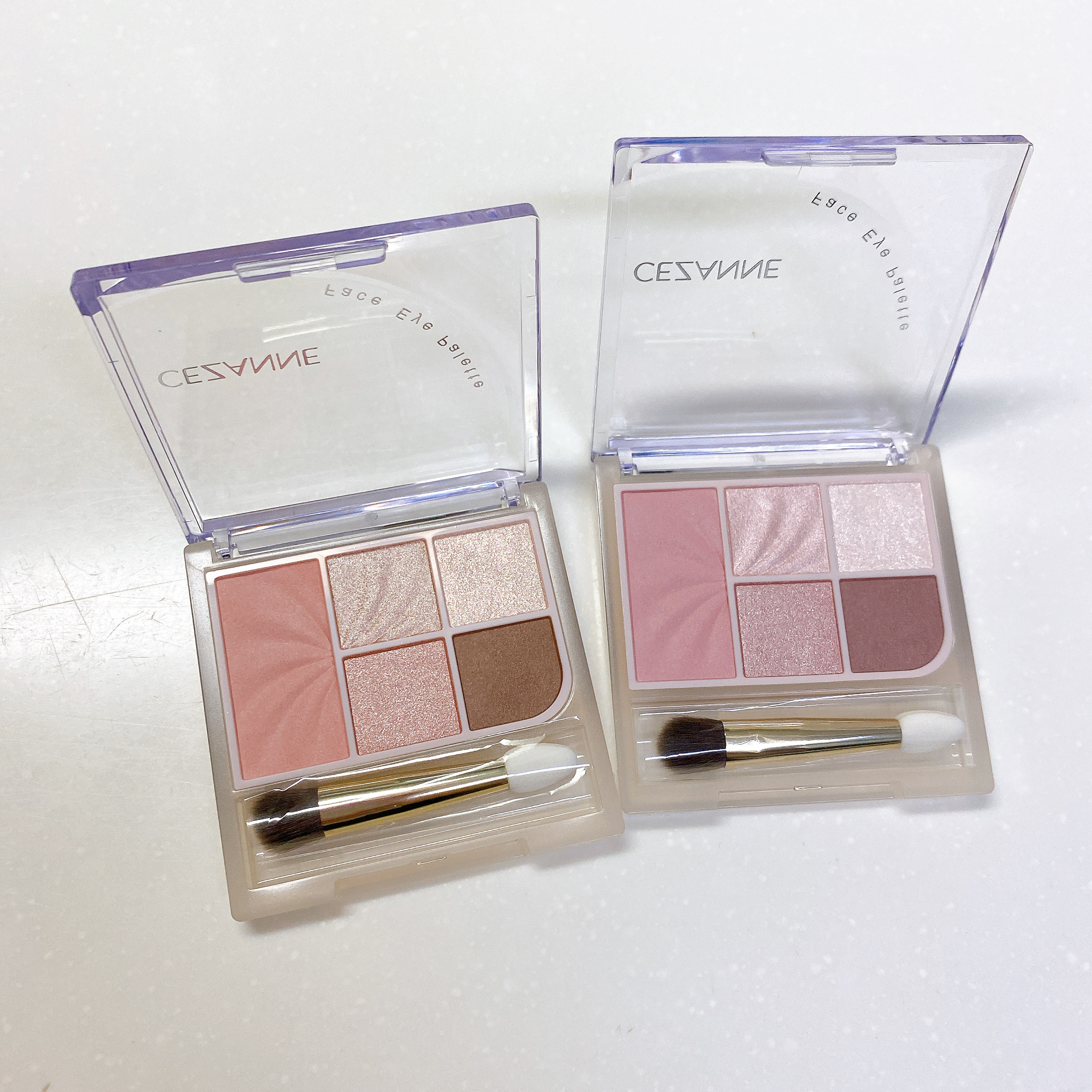 フェイスアイパレット/CEZANNE/アイシャドウを使ったクチコミ（2枚目）