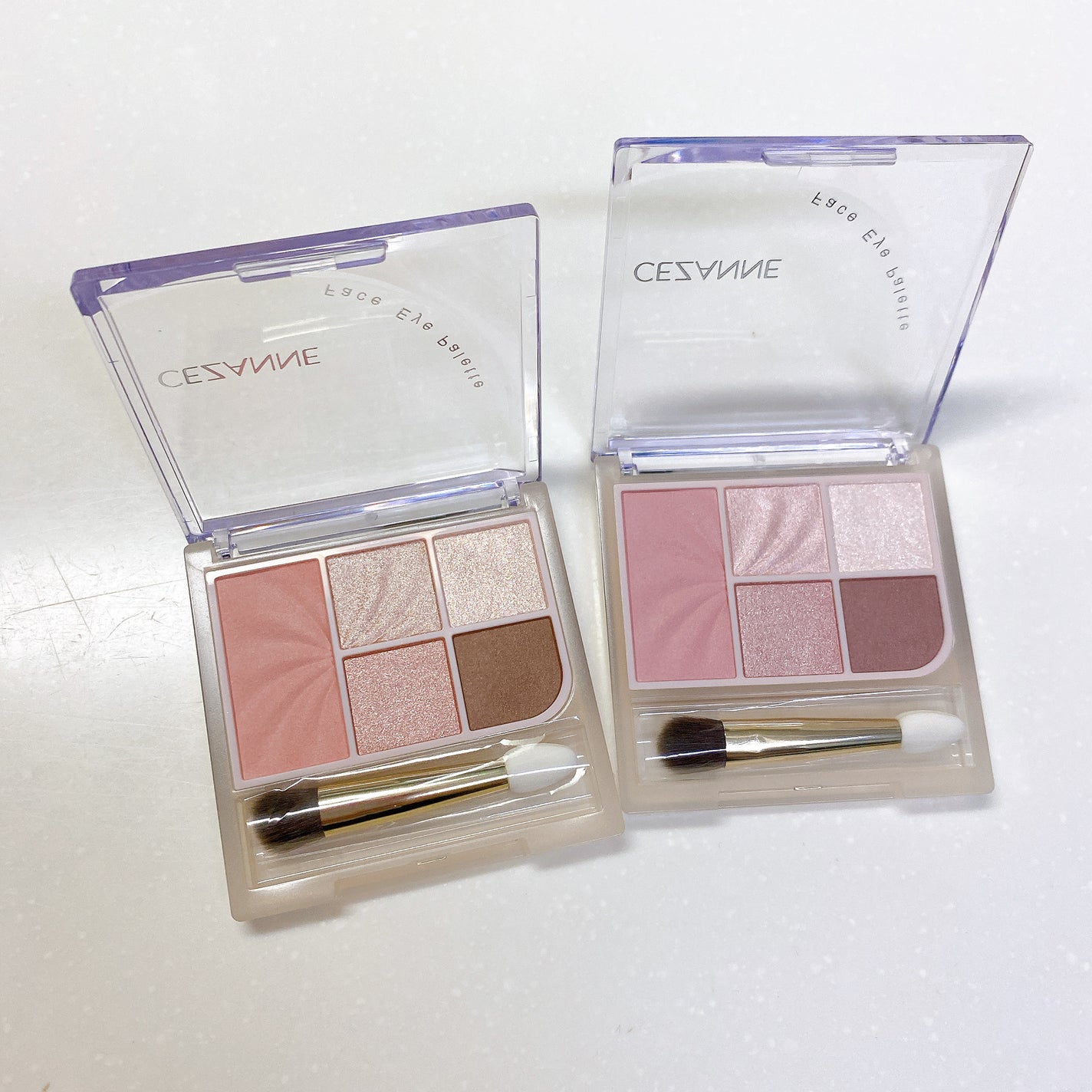 フェイスアイパレット/CEZANNE/アイシャドウを使ったクチコミ(2枚目)