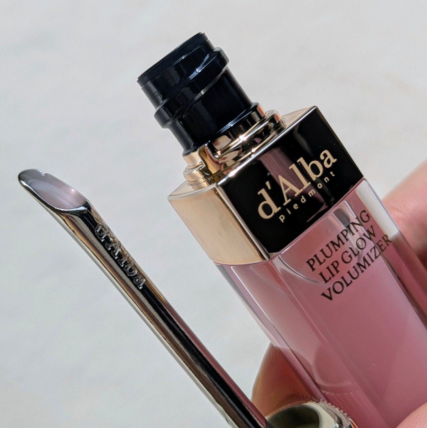ダルバ プランピンクグロウボリューマイザー/ダルバ/リップグロスを使ったクチコミ(2枚目)