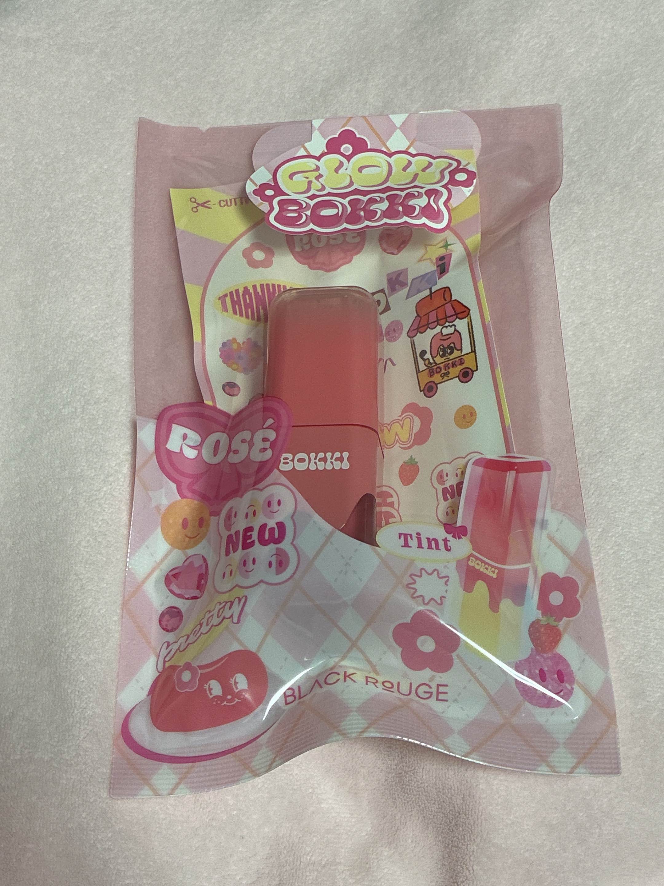 グローポッキーティント/BLACK ROUGE/リップティントを使ったクチコミ（1枚目）