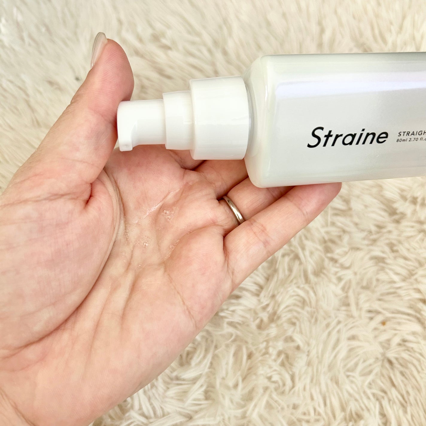 ストレートヘアオイル/Straine/ヘアオイルを使ったクチコミ(2枚目)