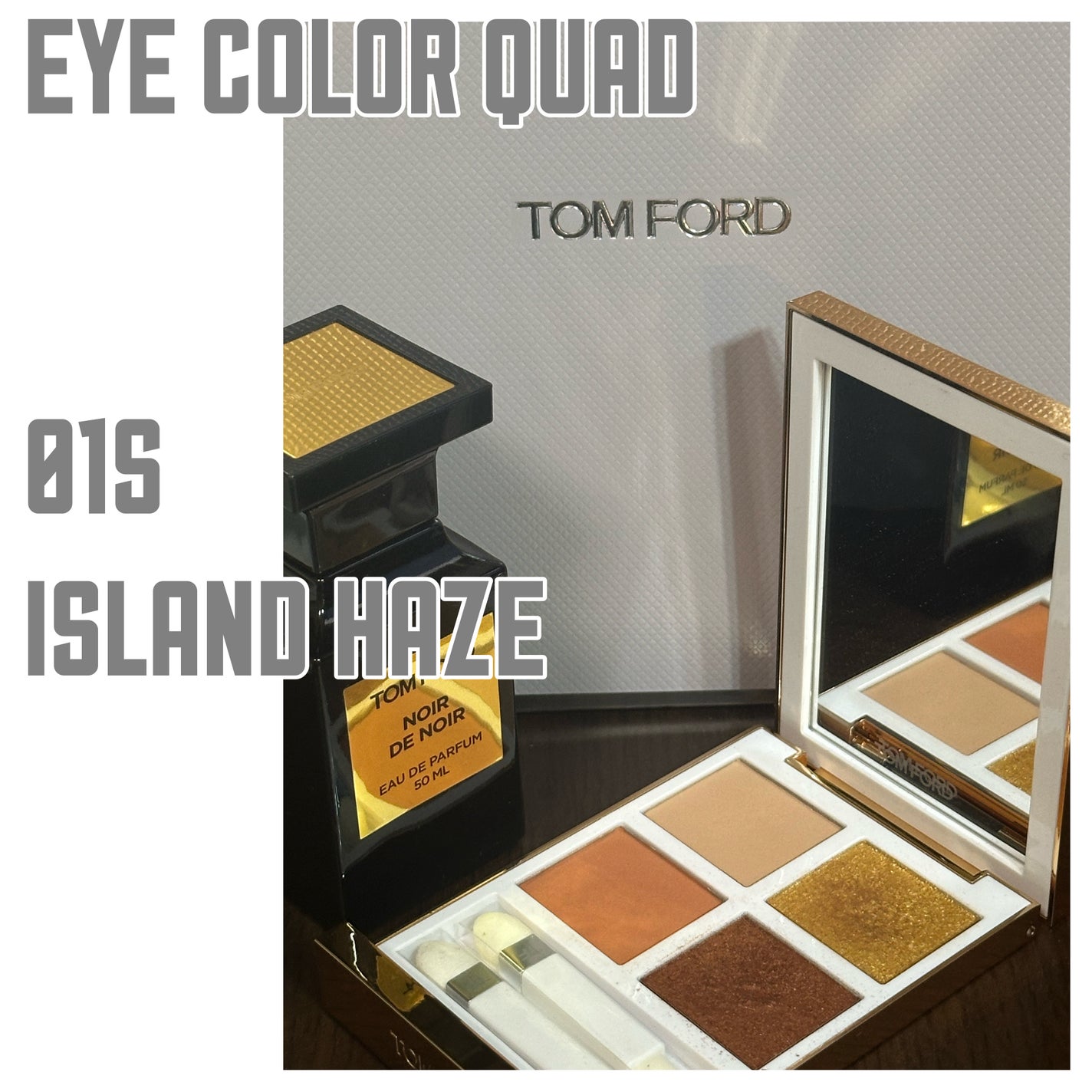 ソレイユ ドゥ フ アイ カラー クォード/TOM FORD BEAUTY/アイシャドウパレットを使ったクチコミ(1枚目)