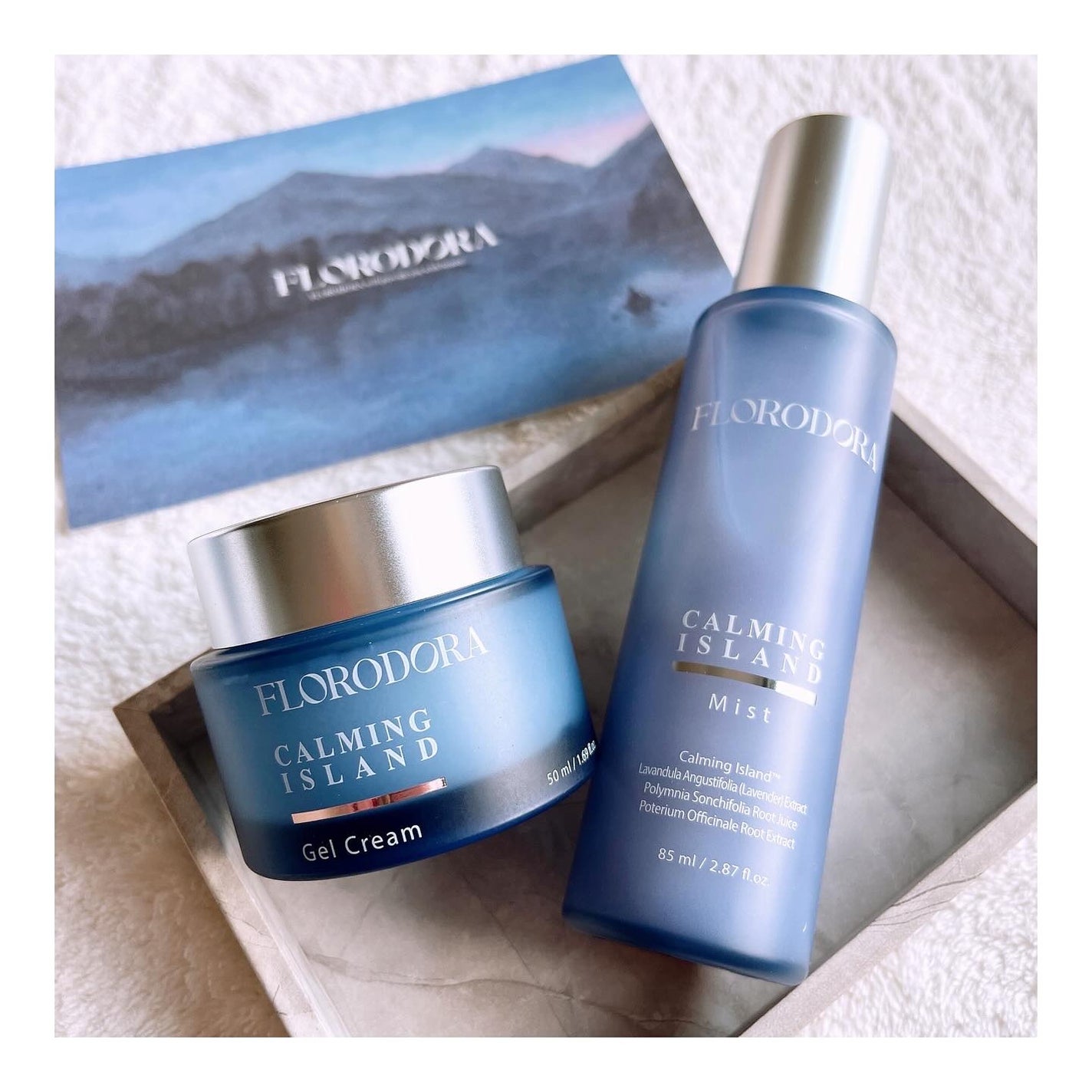 フローロドラ カーミングアイランドジェルクリーム/Florodora/フェイスクリームを使ったクチコミ(2枚目)