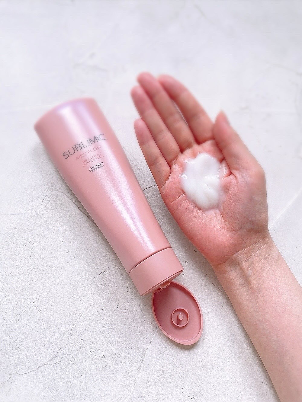 エアリーフロー シャンプー／トリートメント/サブリミック/サロンシャンプーを使ったクチコミ（3枚目）