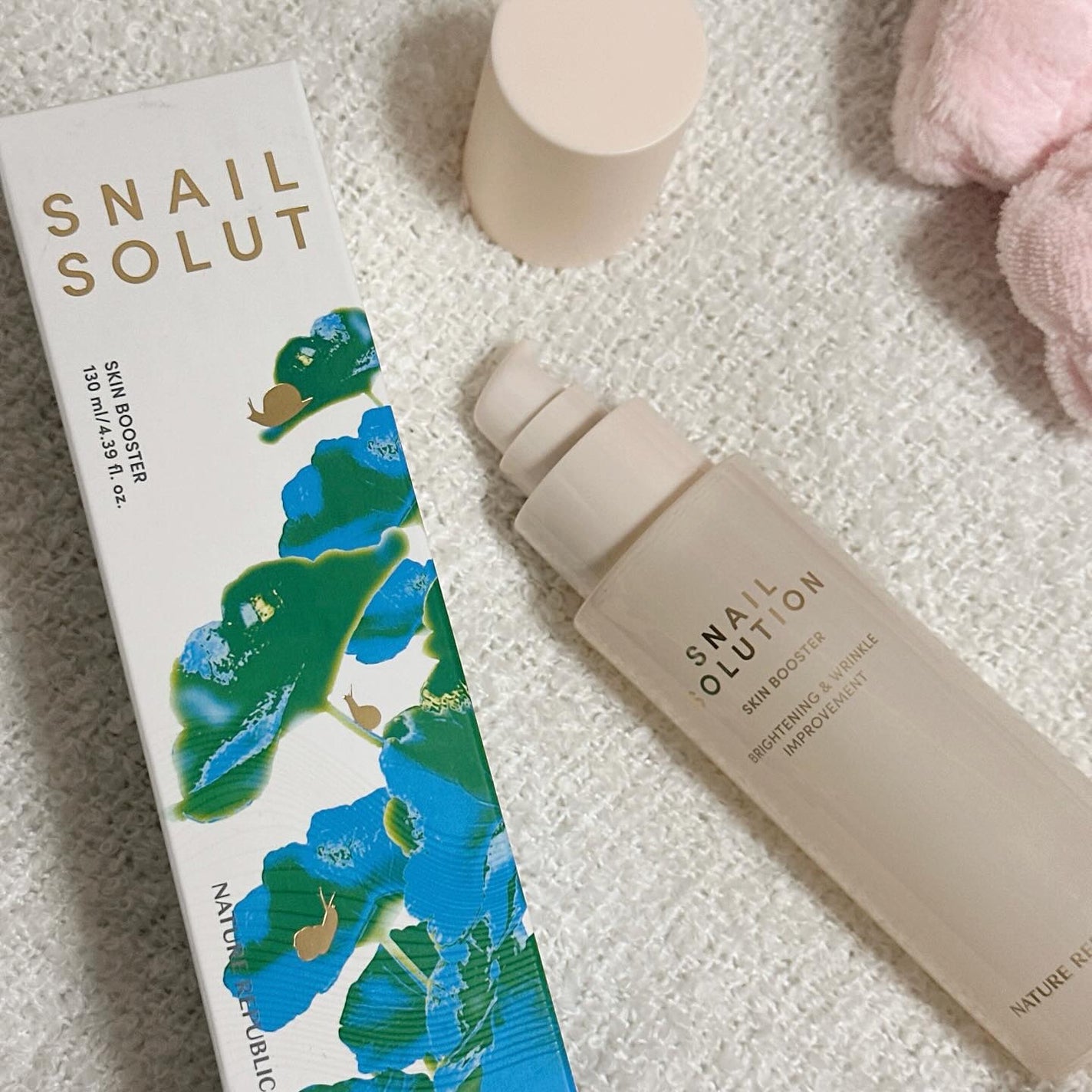 スネイルソリューション スキンブースター(R)/ネイチャーリパブリック/ブースター・導入液を使ったクチコミ(1枚目)