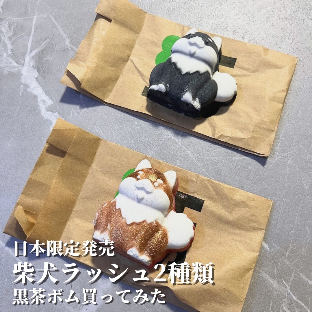 黒柴 ボム（バスボム）/ラッシュ/炭酸系入浴剤を使ったクチコミ（1枚目）