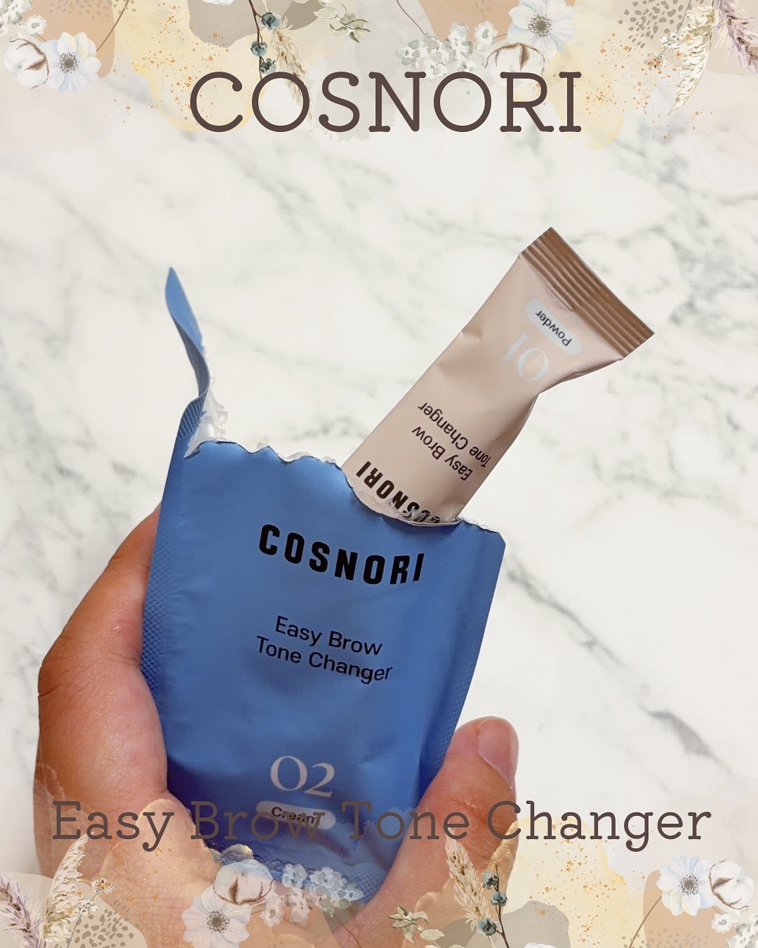 イージーブロウトーンチェンジャー/COSNORI/その他アイブロウを使ったクチコミ（2枚目）