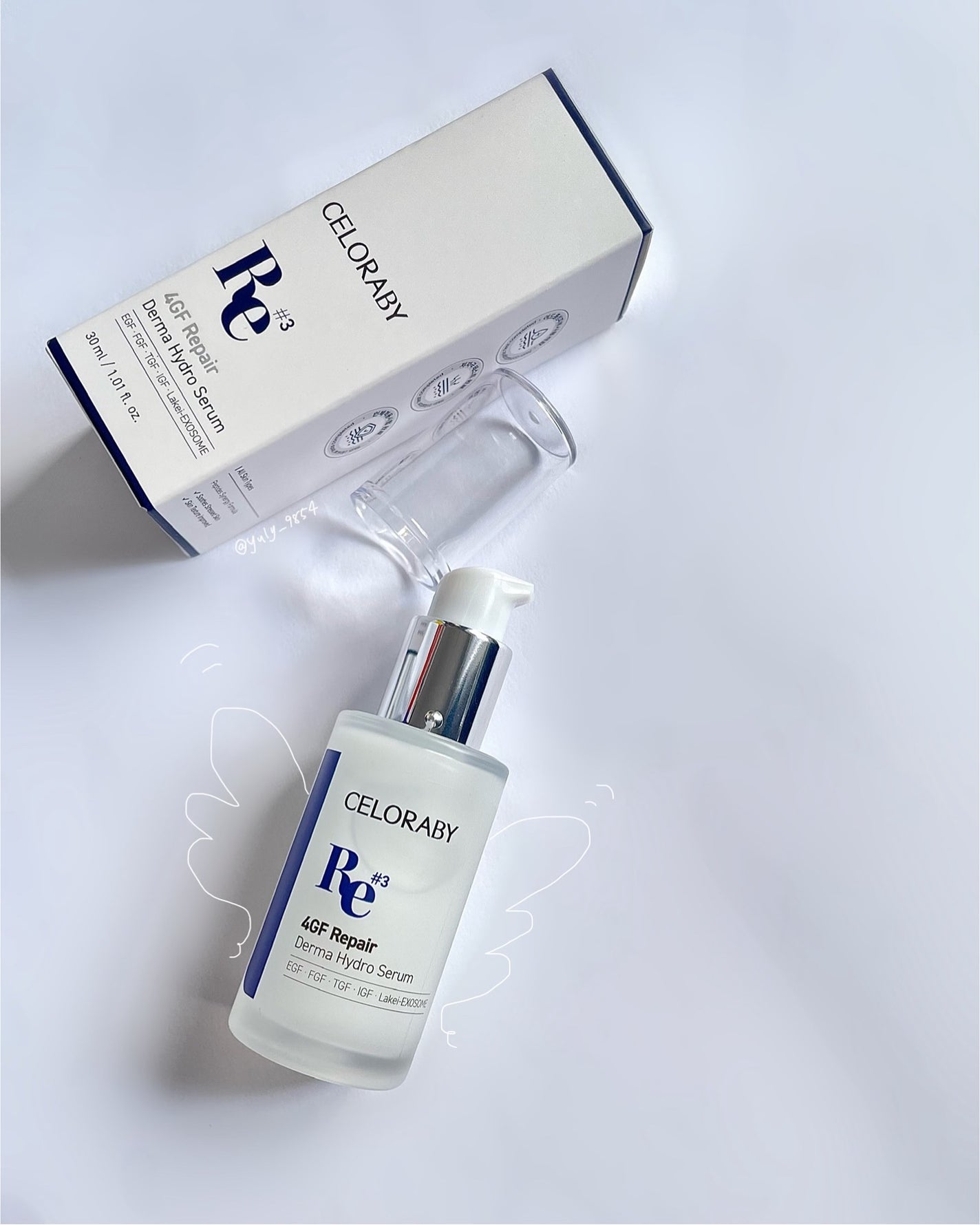 4GF ダーマリペアハイドロセラム/CELORABY/美容液を使ったクチコミ(1枚目)