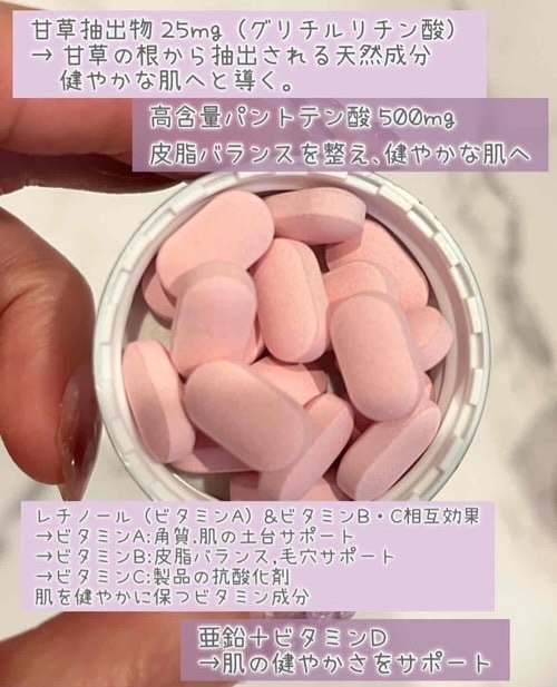 サファーデイパントビー/canteen9/美容サプリメントを使ったクチコミ（3枚目）