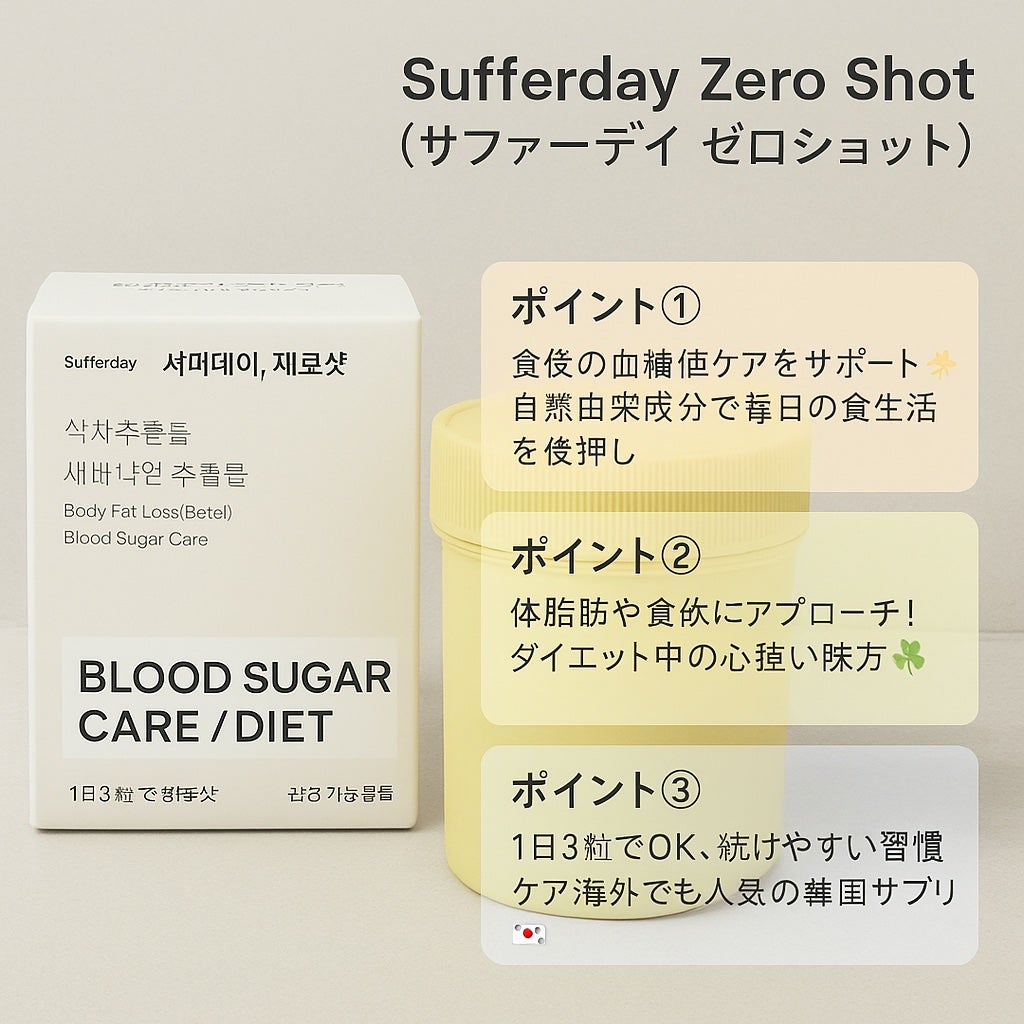 サファーデイ ゼロショット/canteen9/ボディサプリメントを使ったクチコミ(1枚目)