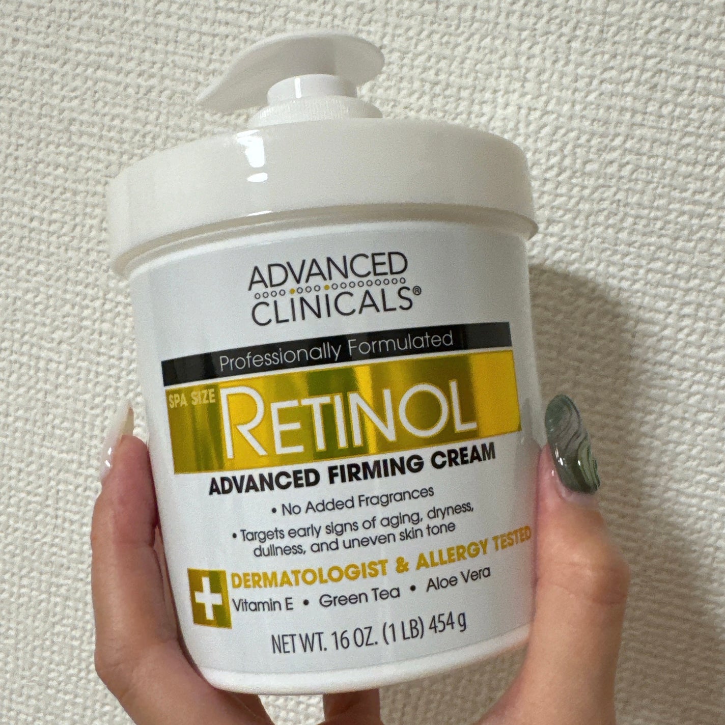 レチノールアドバンスドファーミングクリーム/ADVANCED CLINICALS/ボディクリームを使ったクチコミ(1枚目)