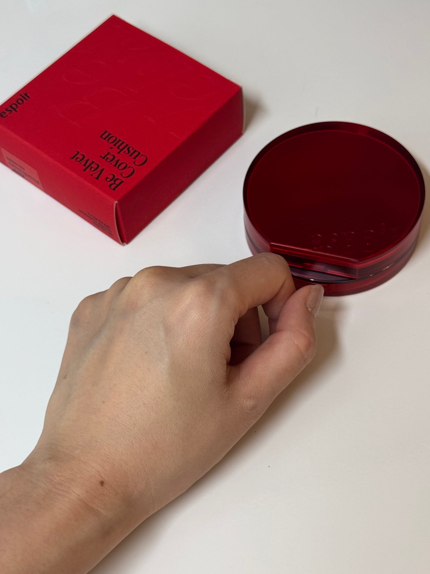 ビーベルベットカバークッション/espoir/クッションファンデーションを使ったクチコミ(3枚目)