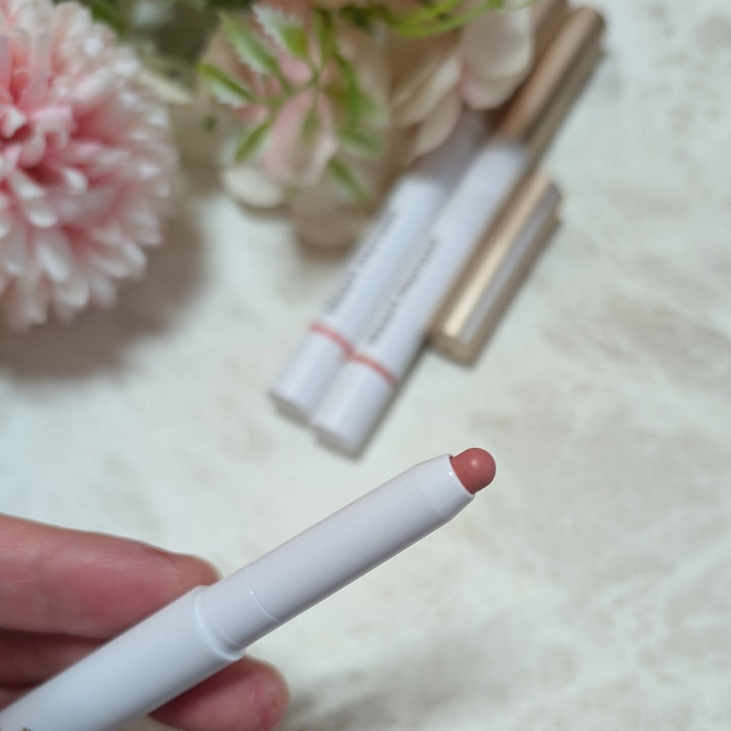 ドットオンムードリップペンシル/Heart Percent/リップライナーを使ったクチコミ(9枚目)