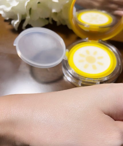 パンパン イエロー ビッグ サンクッション/ELROEL/日焼け止めローションを使ったクチコミ(6枚目)