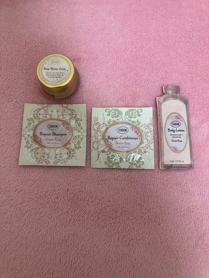 ボディローション グリーン・ローズ(ボトル)/SABON/ボディローションを使ったクチコミ(1枚目)