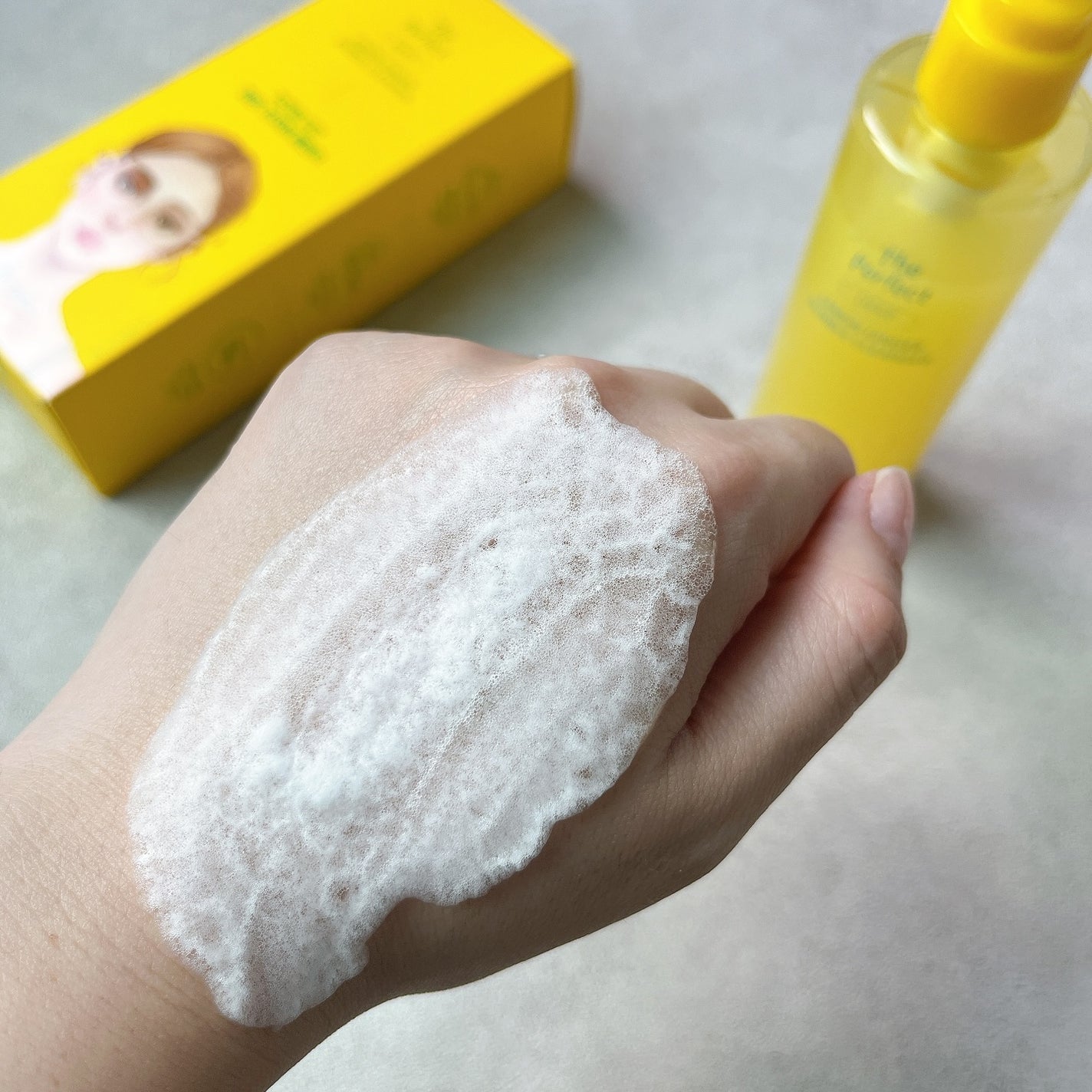 ザ・パーフェクトレモンジンジャーバブルクレンザー/Ariul/洗顔フォームを使ったクチコミ(7枚目)