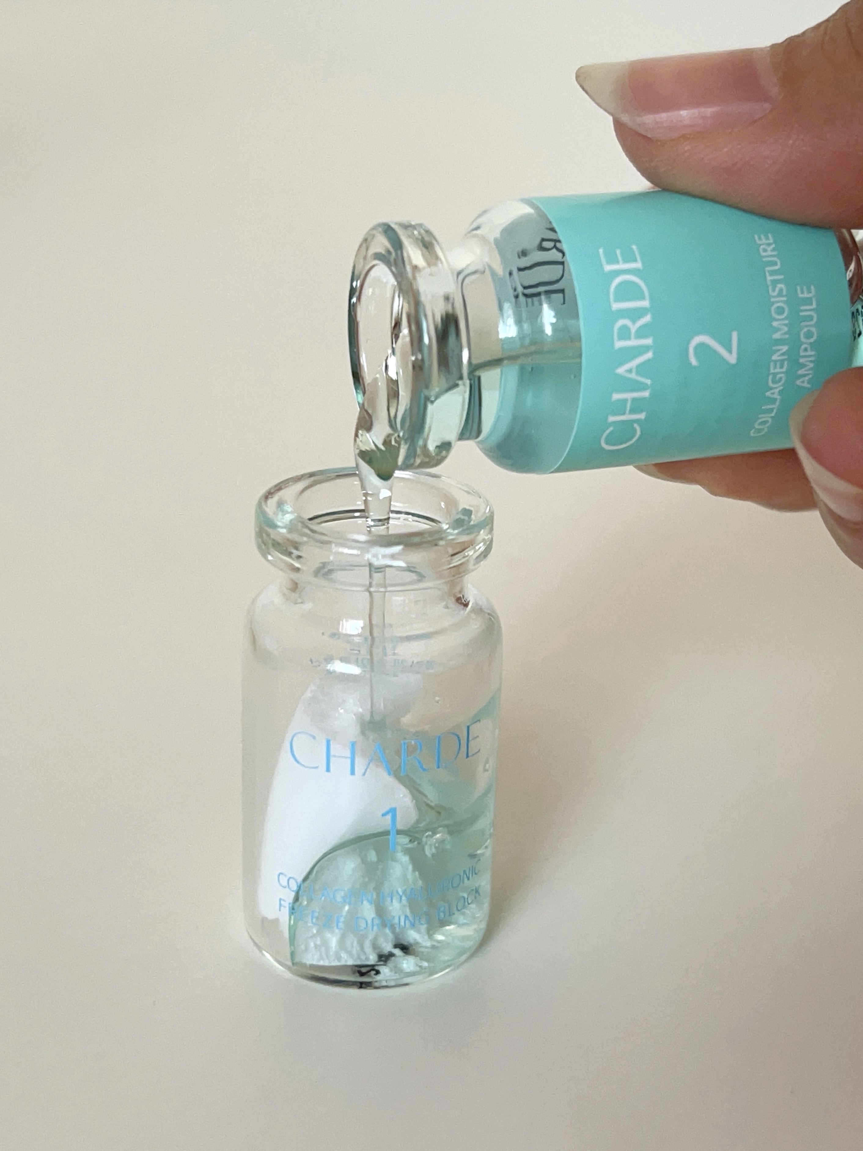 クラウドアンプル 1week キット/CHARDE/美容液を使ったクチコミ（2枚目）