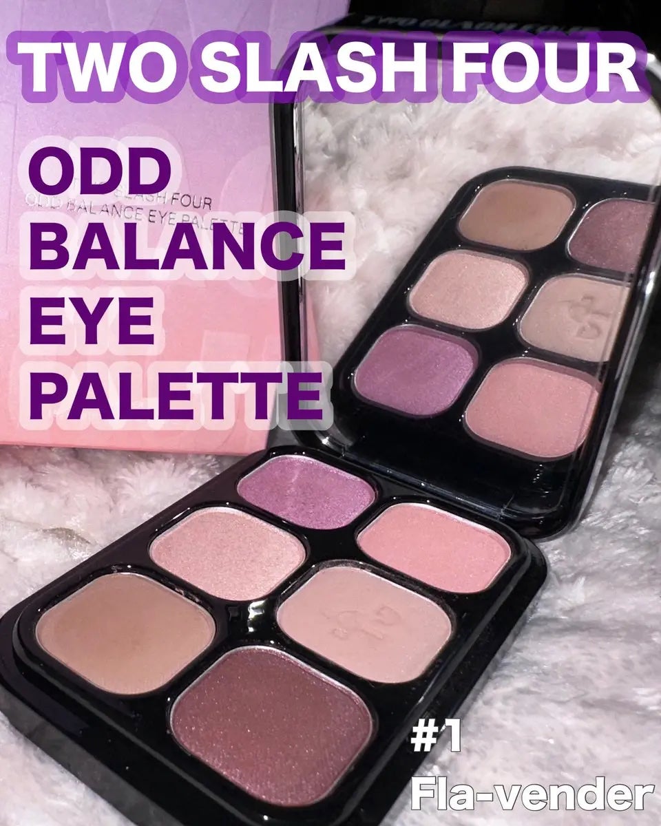 オッドバランスアイパレット/TWO SLASH FOUR/アイシャドウパレットを使ったクチコミ(1枚目)