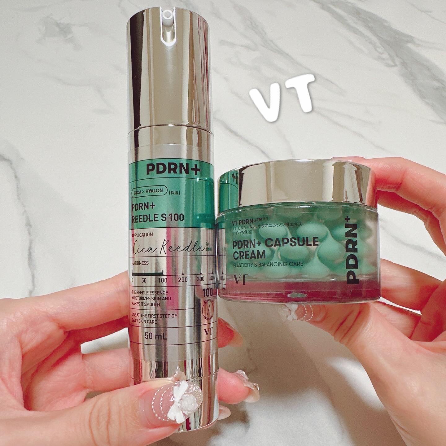 PDRN+リードルS 100/VT/美容液を使ったクチコミ（1枚目）