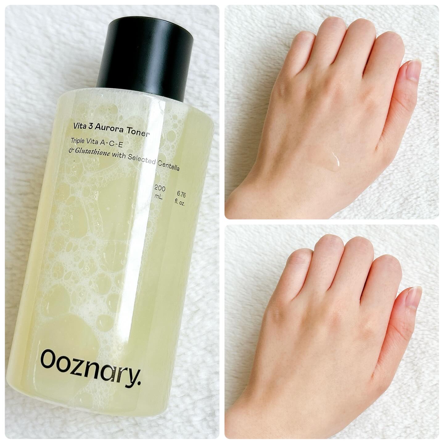 ビタ3オーロラトナー/オーズナリー/化粧水を使ったクチコミ（3枚目）
