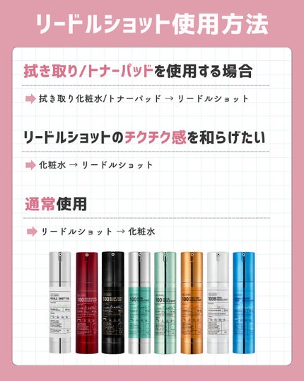 リードルショット100/VT/美容液を使ったクチコミ(8枚目)