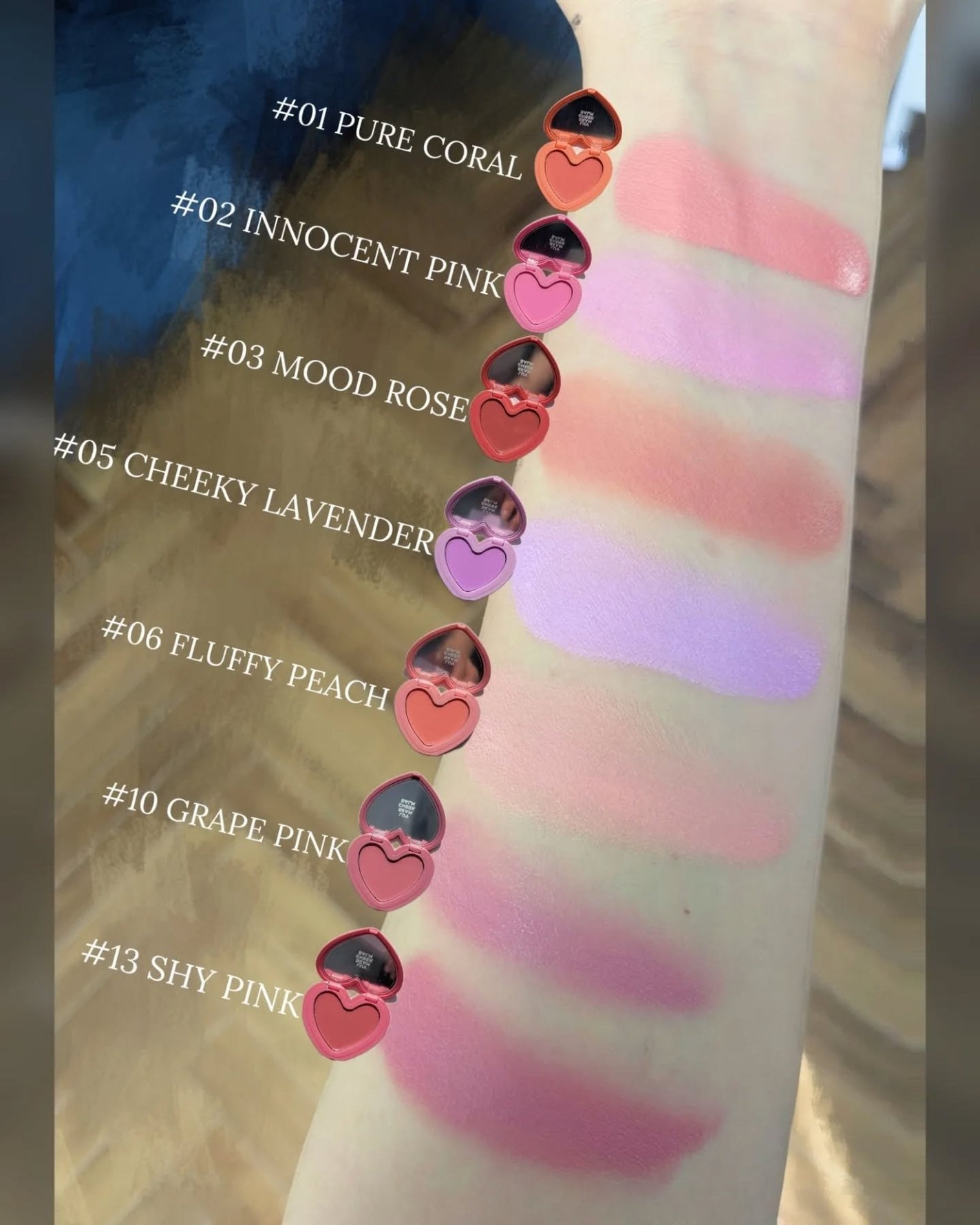 ラヴ ビーム チークバーム/lilybyred/ジェル・クリームチークを使ったクチコミ(2枚目)