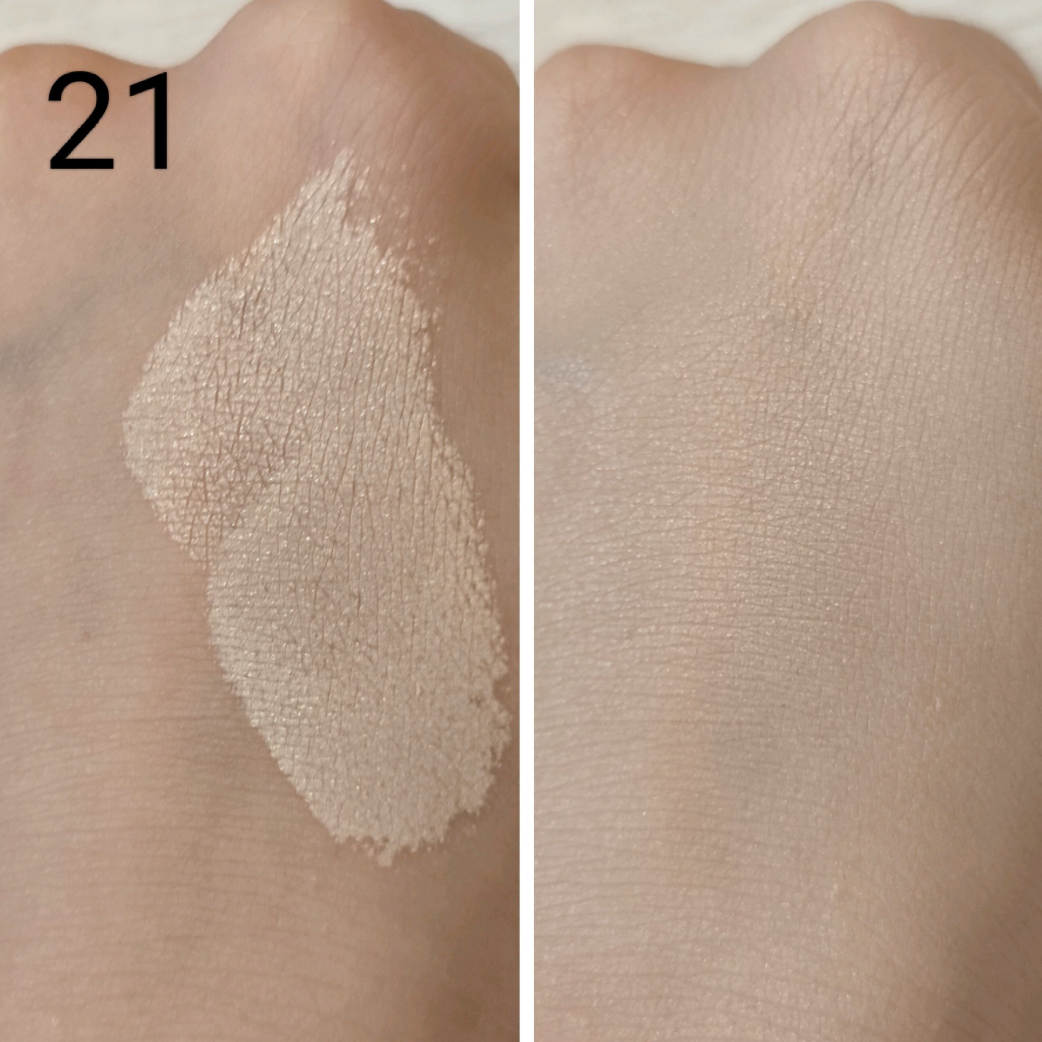 センシティブピュア＆ピュアクッション/SAM'U/クッションファンデーションを使ったクチコミ（3枚目）