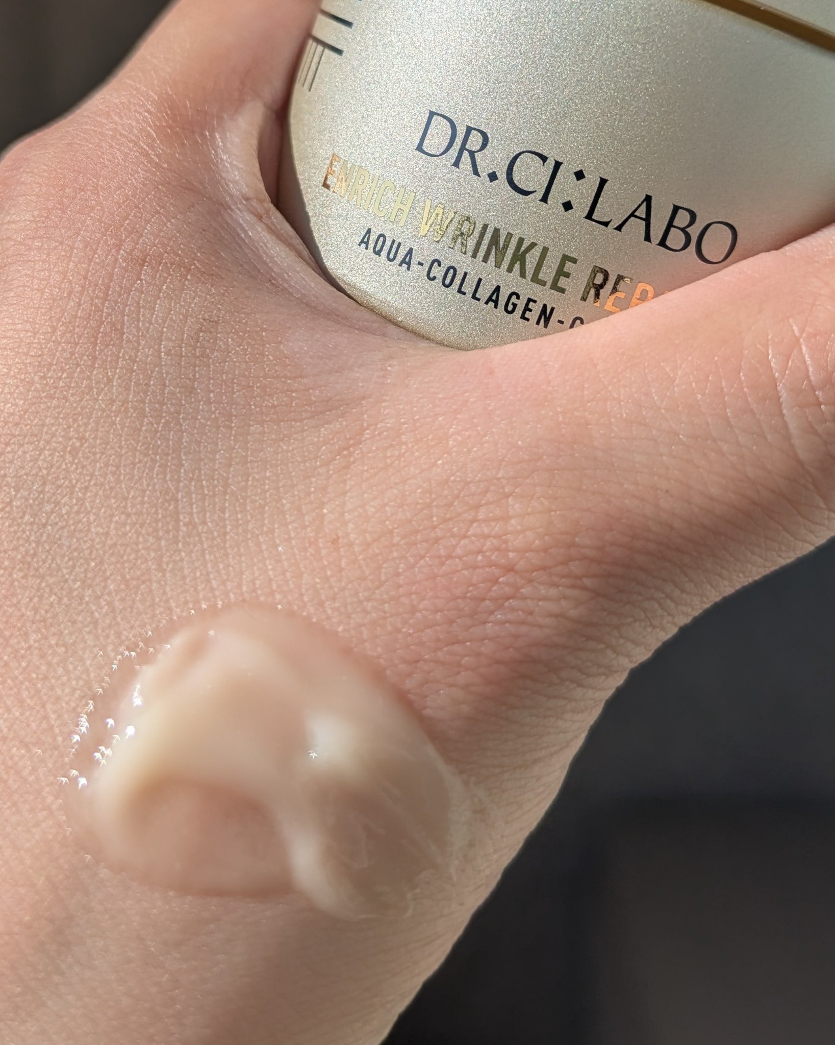 薬用アクアコラーゲンゲル エンリッチリンクルリペア/ドクターシーラボⓇ/フェイスクリームを使ったクチコミ（3枚目）