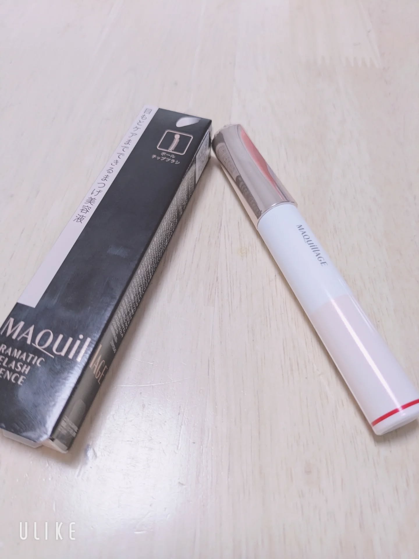 ドラマティックアイラッシュエッセンス/マキアージュ/まつげ美容液を使ったクチコミ（1枚目）