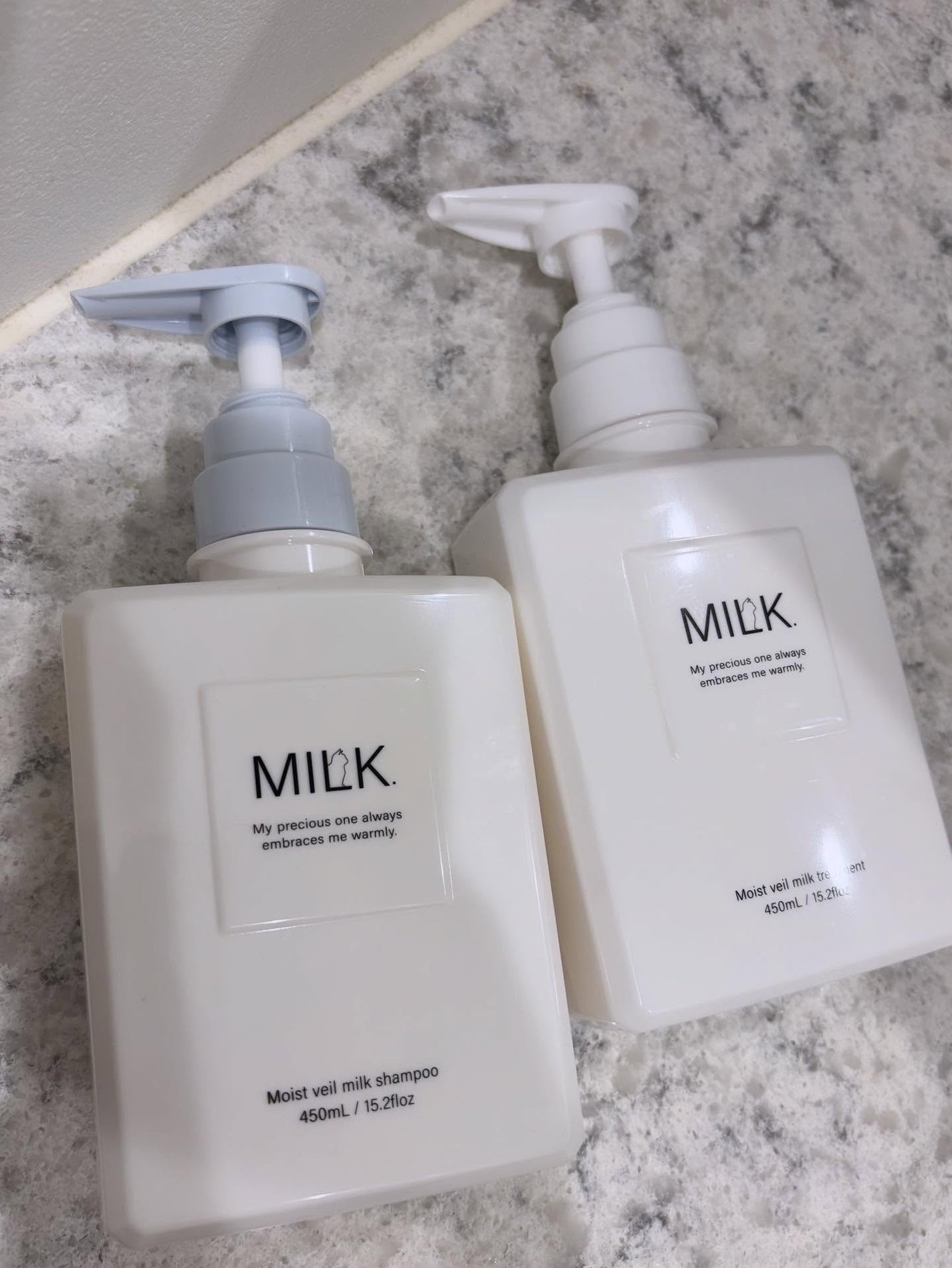 モイストヴェール シャンプー/トリートメント<無香料>/MILK./市販シャンプーを使ったクチコミ(1枚目)