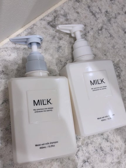 モイストヴェール シャンプー/トリートメント<無香料>/MILK./市販シャンプーを使ったクチコミ(1枚目)