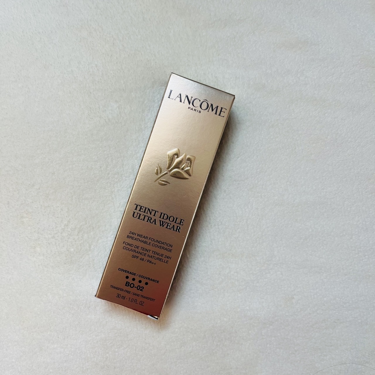 タンイドル ウルトラ ウェア リキッド N/LANCOME/リキッドファンデーションを使ったクチコミ（1枚目）