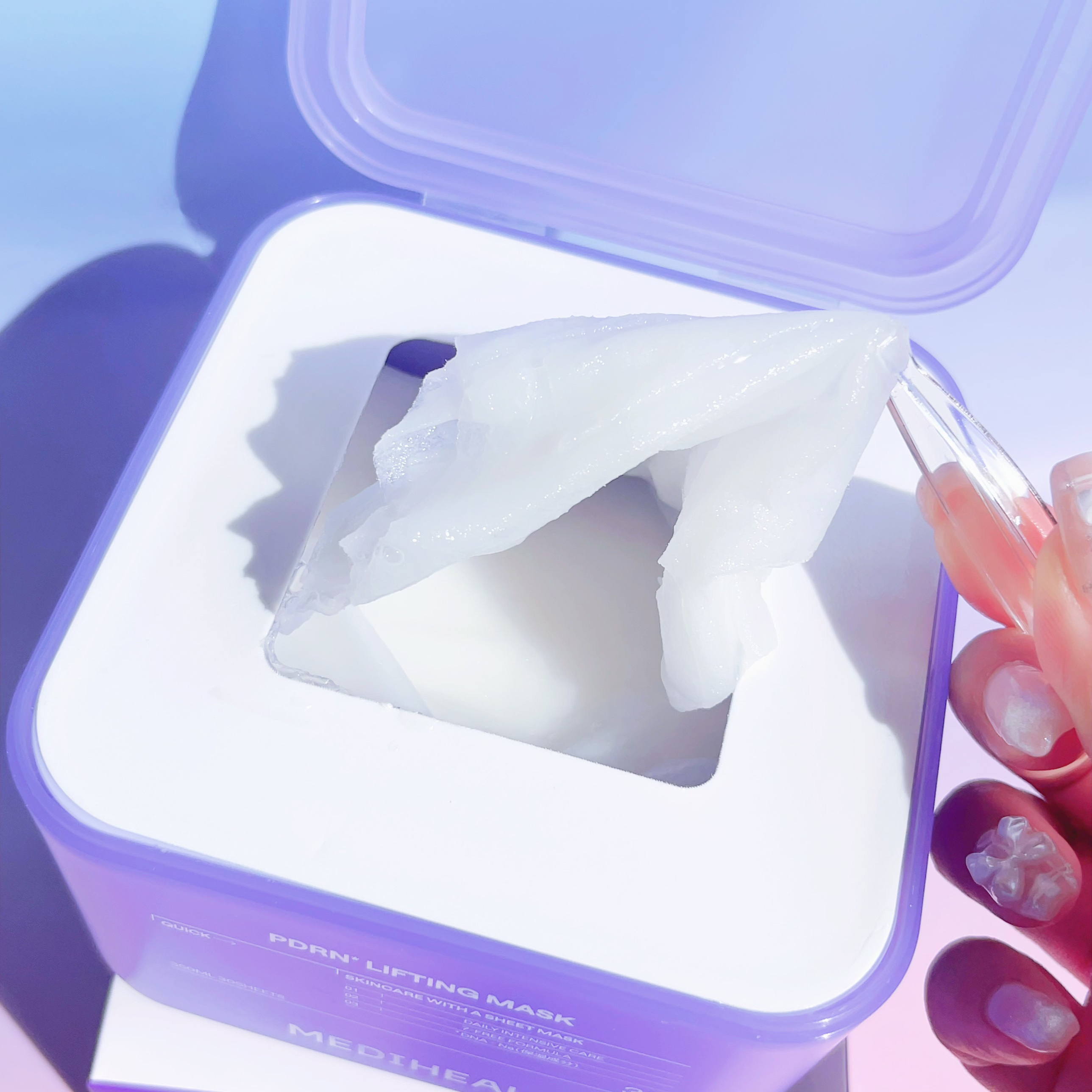 PDRN リフティングパッド/MEDIHEAL/トナーパッドを使ったクチコミ（2枚目）