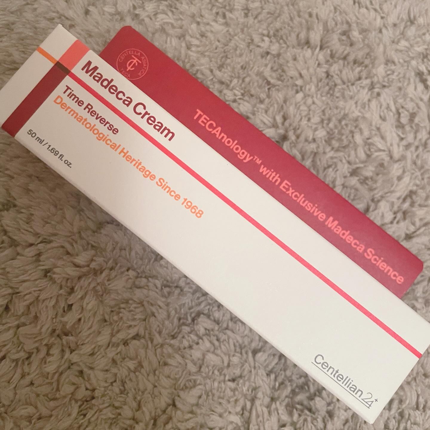 マデカクリームタイムリバース/センテリアン24/フェイスクリームを使ったクチコミ（2枚目）